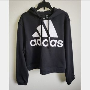 Adidas Cropped Hoodie